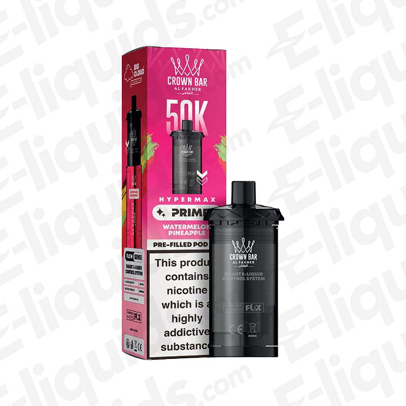 Al Fakher Hyper Max Prime 50K Watermelon Pineapple Prefilled Pods