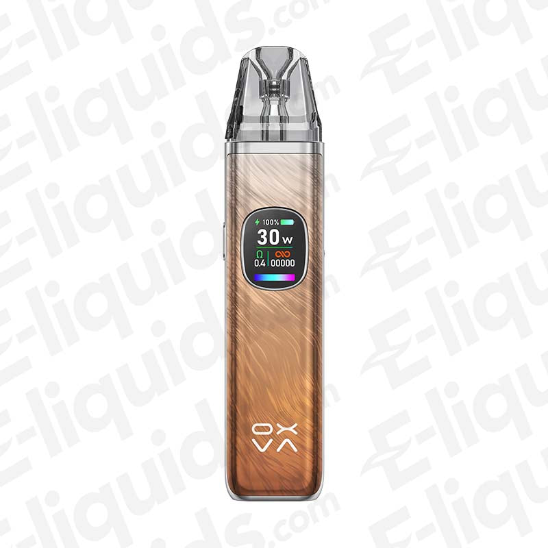 OXVA Xlim Pro 2 Pod Vape Kit featuring a 30W display, sleek design, and USB-C fast charging capabilities.