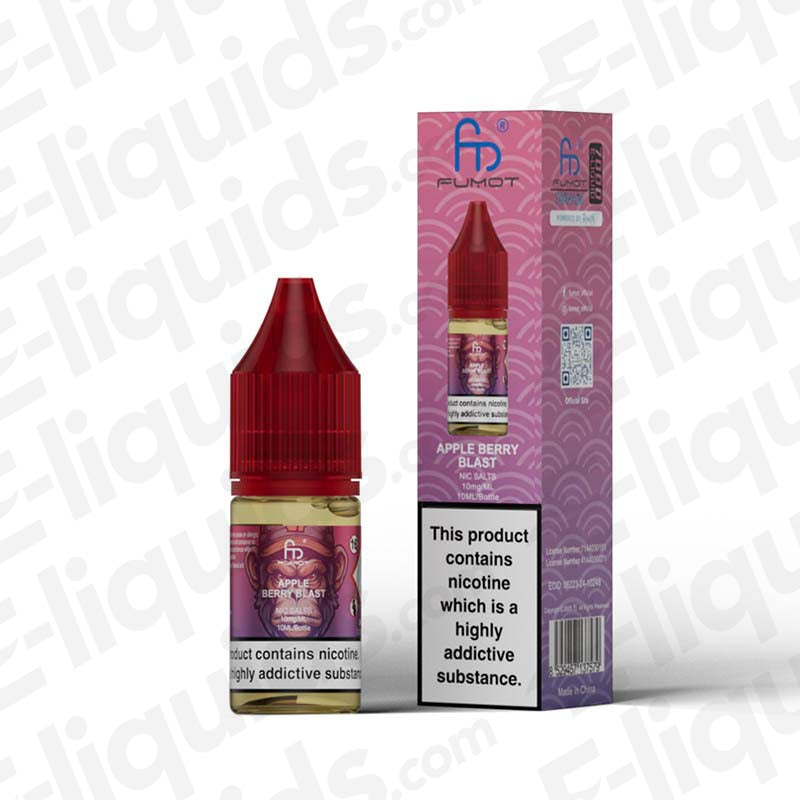 RandM Tornado 7000 Apple Berry Blast 10mg Nic Salt E-liquid