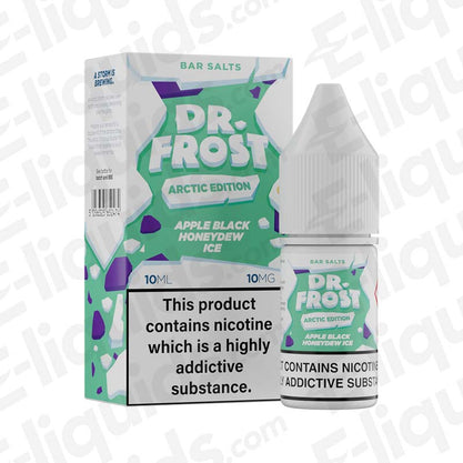 Dr Frost Arctic Edition Apple Black Honeydew Ice 10mg Nic Salt E-liquid