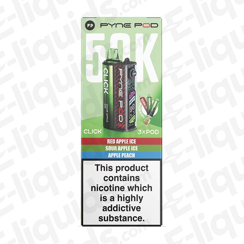 Pyne Pod Click 50K Apple Edition Prefilled Pod Kit
