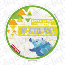 Extreme Nicotine Pouches by Iceberg Apple Lemon Pineapple