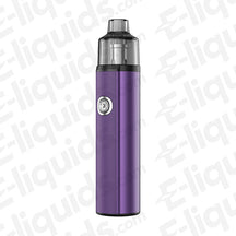 Aspire BP Stik Vape Pod Kit in purple with leather texture for a comfortable vaping experience.