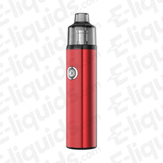 Aspire BP Stik Vape Pod Kit in sleek red design, featuring a comfortable grip and advanced technology for all-day vaping.