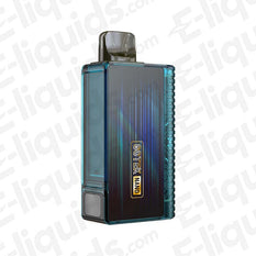 Aspire Gotek Nano Vape Pod Kit in blue, featuring a sleek design and ergonomic shape for easy vaping.