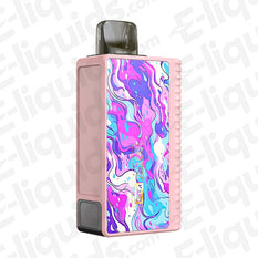 Aspire Gotek Nano Vape Pod Kit with colorful swirled design and sleek profile for stylish vaping.