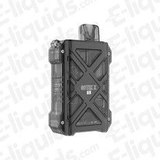 Aspire GoTek X II vape pod kit in compact design with transparent features and drip tip, perfect for on-the-go vaping.