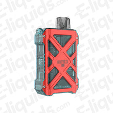 Aspire GoTek X II Vape Pod Kit in vibrant colors, showcasing its compact design and built-in features.