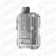 Aspire Gotek X vape pod kit in transparent design with advanced features for MTL and RDTL vaping.