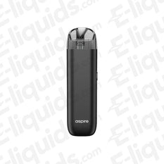 Aspire Minican 3 Pro Pod Kit in sleek black design with pod and auto-draw features for convenient vaping.