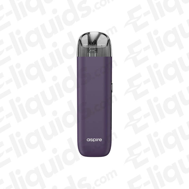 Aspire Minican 3 Pro Pod Kit in purple, featuring a sleek design and easy auto-draw functionality.
