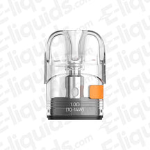Aspire PIXO Replacement Pod 1.0ohm for vaping, holds 2ml e-liquid, compatible with Aspire PIXO Kit, enhances flavor, MTL, DTL styles.