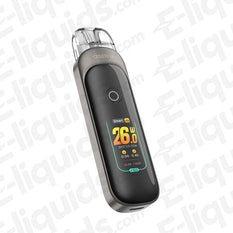 Aspire PIXO Vape Pod Kit featuring a touch screen display and adjustable airflow, showcasing 26W output.