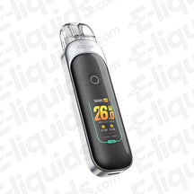 Aspire PIXO Vape Pod Kit with touch screen, 1100mAh battery, and adjustable airflow, featuring 26W output.