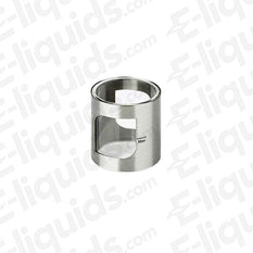 Aspire PockeX replacement glass tube for PockeX kit, stainless steel and Pyrex design, easy to fit, ideal backup for accidental breaks.