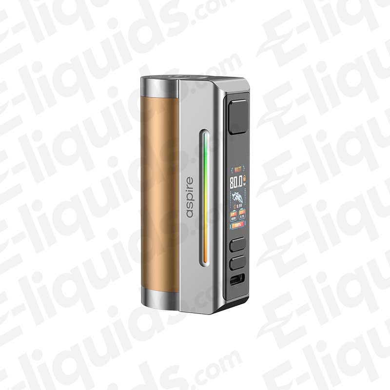 Aspire Zelos M80 Vape Mod Silver Gold
