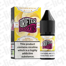 Drifter Desserts Banana Caramel Waffle 5mg Nic Salt E-liquid