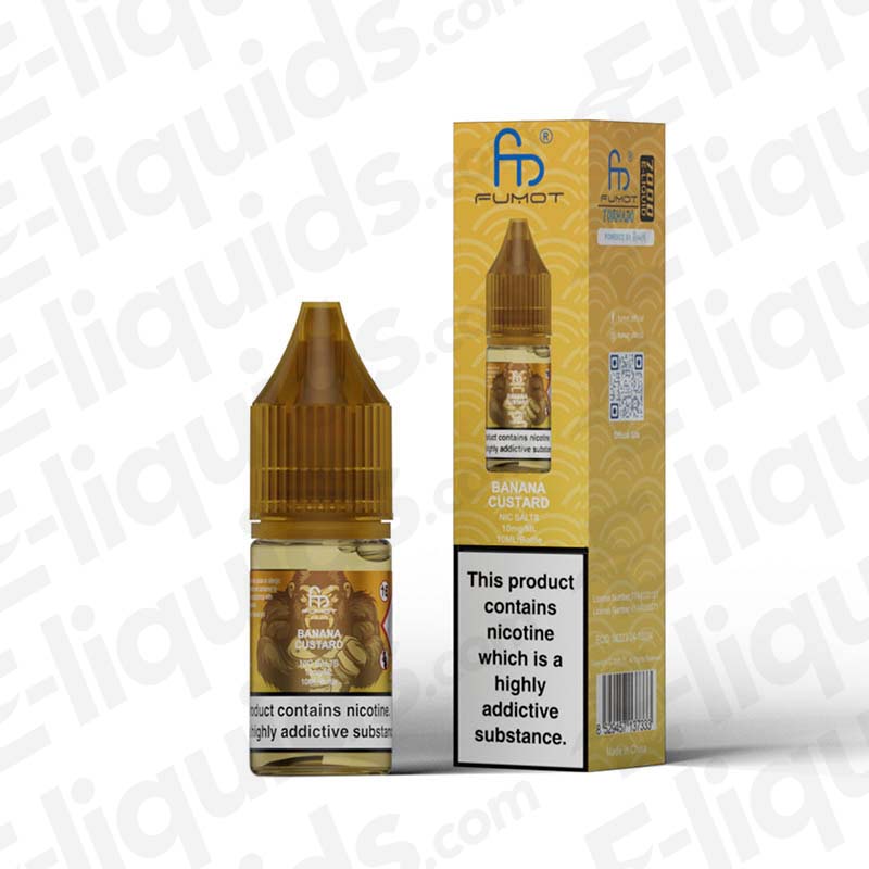 RandM Tornado 7000 Banana Custard 10mg Nic Salt E-liquid
