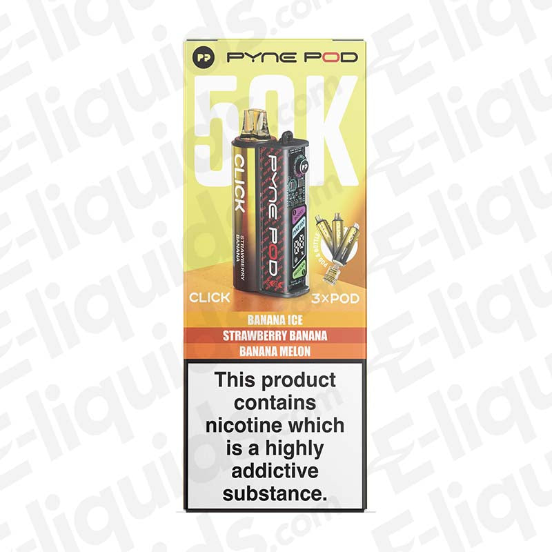 Pyne Pod Click 50K Banana Edition Prefilled Pod Kit