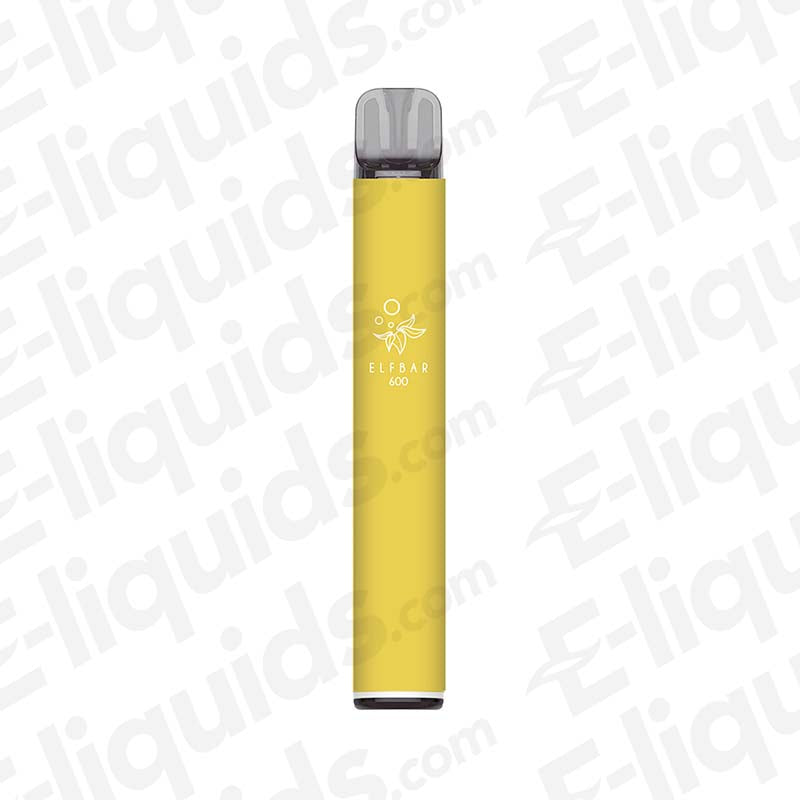 Elf Bar 600 20mg Prefilled Pod Kit Banana Ice