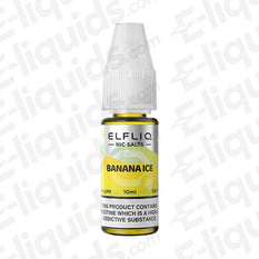 Banana Ice Nic Salt E-liquid by ELFLIQ