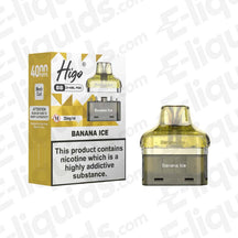 Higo BB 4000 20mg Prefilled Pods Banana Ice