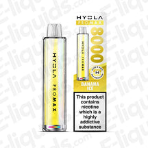 Hyola Pro Max 8000 20mg Prefilled Pod Kit Banana Ice