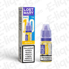 Lost Mary Nic Salt Vape Juice Banana Ice 10ml bottle with packaging, 5mg strength for pod kits, mouth to lung vaping.