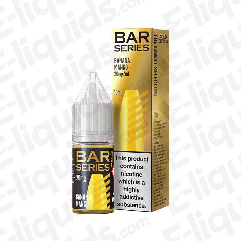 Bar Series Gold Edition Banana Mango 20mg Nic Salt E-liquid