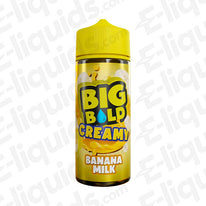 Big Bold Creamy Shortfills E-liquid Banana Milk