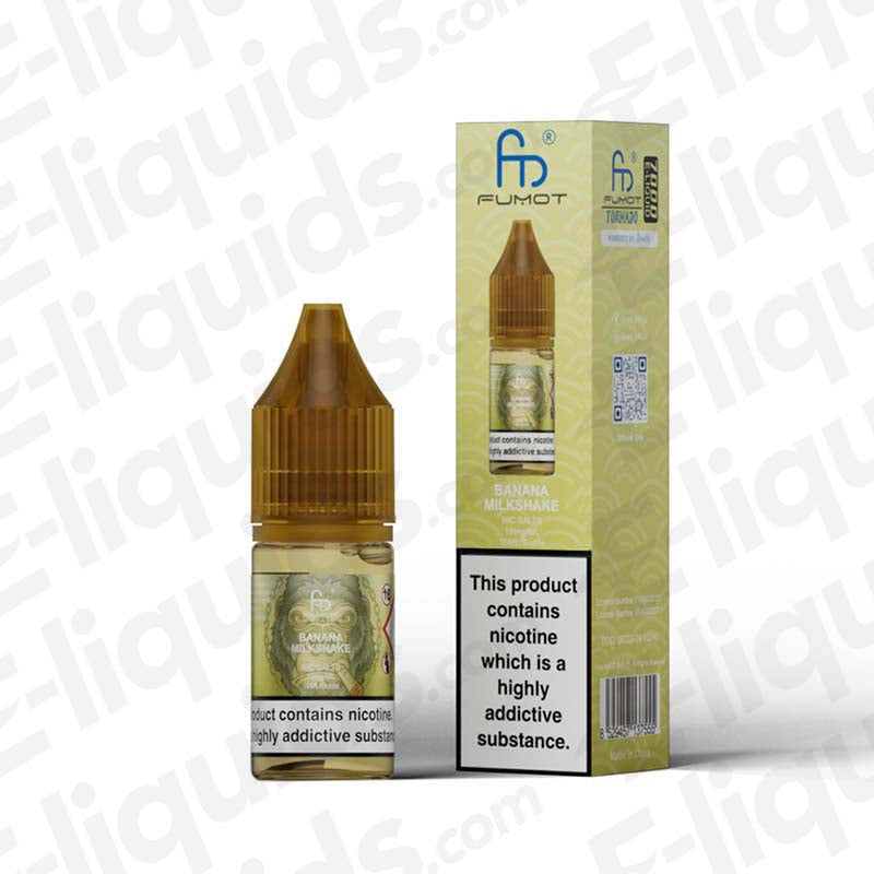 RandM Tornado 7000 Banana Milkshake 10mg Nic Salt E-liquid