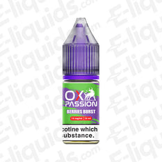 Berry Burst OX Passion Nic Salt E-liquid by OXVA