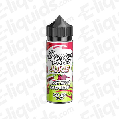 Ramsey E-Liquids Ramsey Pod Juice 100ml Shortfill Berry Apple Raspberry