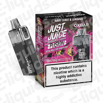 berry burst lemonade oxbar disposable vape by just juice 11mg