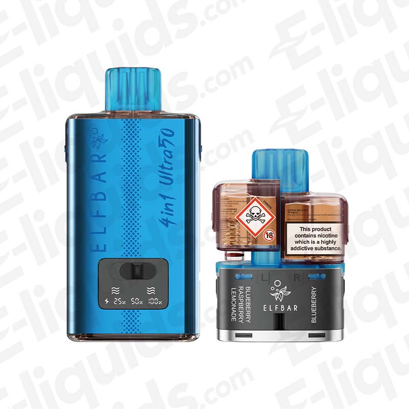 ELFBAR Ultra50 20mg Prefilled Pod Kit Berry Edition