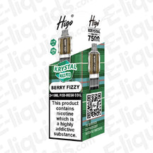 Higo Krystal Max Berry Fizzy 20mg Prefilled Pods