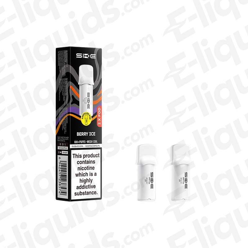 SKE 600 Pro Kiwi Passion Fruit Guava Prefilled Pod (Pack of 2)