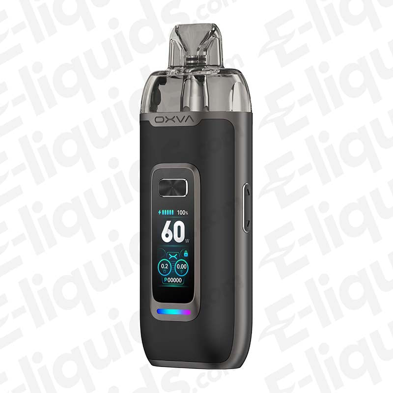 OXVA VPrime Pod Vape Kit featuring 60W power, 2600mAh battery, and customizable vaping options.