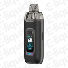 OXVA VPrime Pod Vape Kit featuring 60W power, 2600mAh battery, and customizable vaping options.