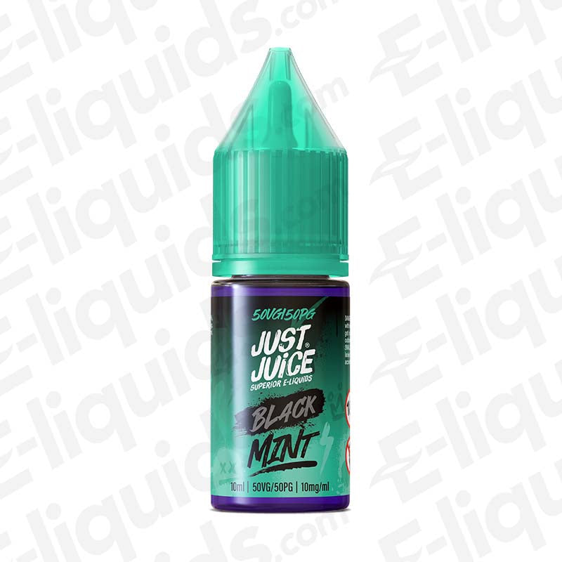 Just Juice Mint Nic Salt Black Mint