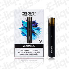 black ziggiys apollo pod kit vape device