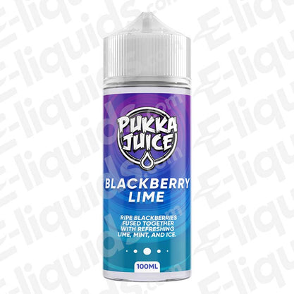 blackberry lime pukka juice