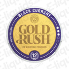 Blackcurrant Gold Rush 12mg Nicotine Pouches by Gold Bar