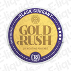 Blackcurrant Gold Rush 18mg Nicotine Pouches by Gold Bar