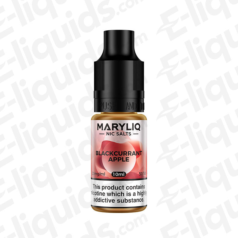 Maryliq Blackcurrant Apple 20mg Nic Salt E-liquid
