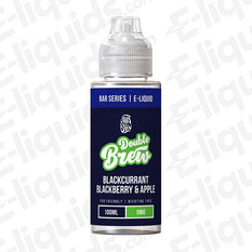 Ohm Brew Double Brew Blackcurrant Blackberry and Apple 100ml Shortfill E-liquid