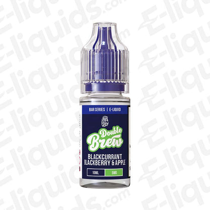 Ohm Brew Double Brew Bar Series Blackcurrant Blackberry and Apple 5mg Nic Salt E-liquid