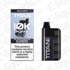 TITAN 10K Legal Big Puff Disposable Vape Blackcurrant Blueberry Raspberry