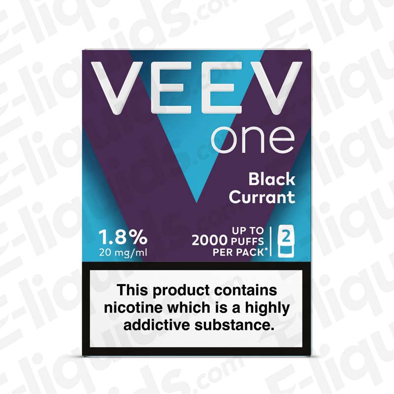 VEEV One Blackcurrant 20mg Prefilled Pods