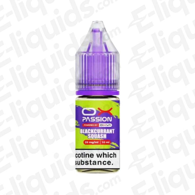 OXVA OX Passion Blackcurrant Squash Nic Salt